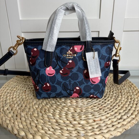 COACH minicity tote bag handbag crossbody shopping bag - Picture 1 of 9